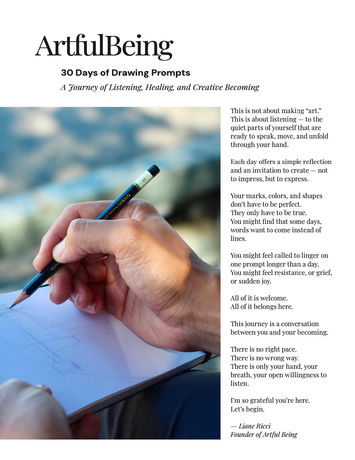 30 Days of Drawing Prompts (PDF)